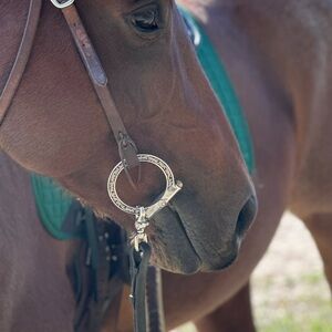 Chris Cox Horsemanship-  Snaffle Bridle WITH SWEET IRON